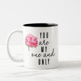 Caneca De Café Em Dois Tons Você é meu único