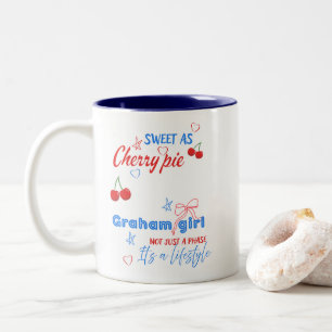 Caneca De Café Em Dois Tons Você é uma garota Garret?