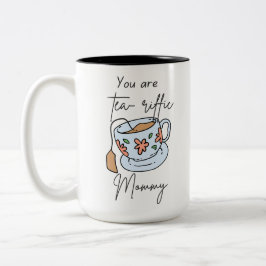 Caneca De Café Em Dois Tons Você é uma mãe tediosa