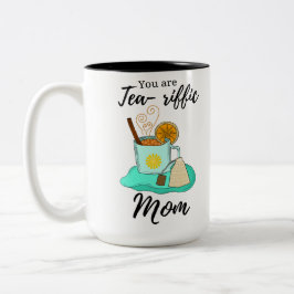 Caneca De Café Em Dois Tons Você é uma mãe tediosa
