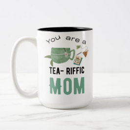 Caneca De Café Em Dois Tons Você é uma mãe tediosa