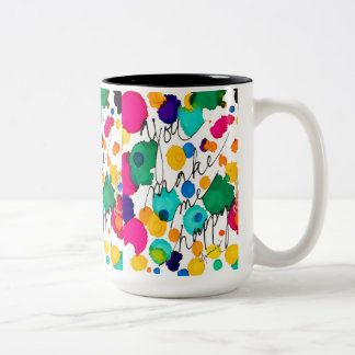Caneca De Café Em Dois Tons Você Me Faz Feliz Coffee Mug