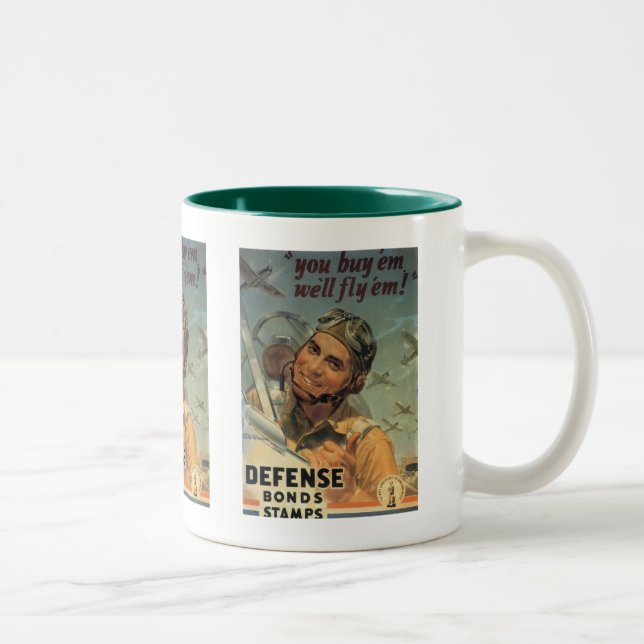 Caneca De Café Em Dois Tons Você Os Comprar Nós Voamos Para Eles. (Direita)