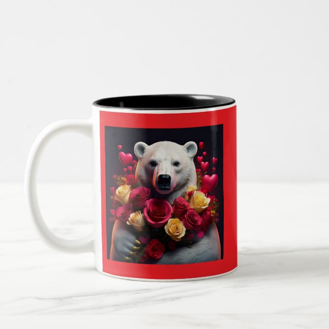 Caneca De Café Em Dois Tons Você Será Meu Namorados (Esquerda)