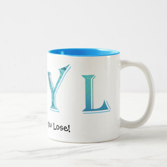 Caneca De Café Em Dois Tons Você Snooze, você perde (Direita)