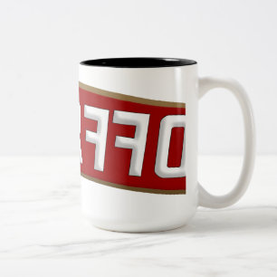 Caneca De Café Em Dois Tons Vodca