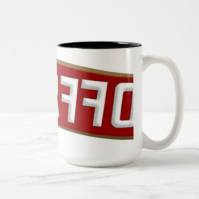 Caneca De Café Em Dois Tons Vodca (Direita)