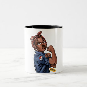 Caneca De Café Em Dois Tons Votação