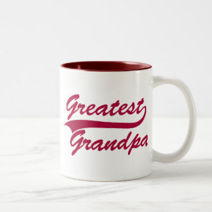 Caneca De Café Em Dois Tons Vovô Maior