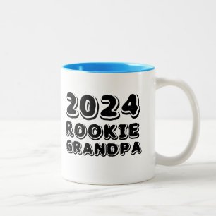 Caneca De Café Em Dois Tons Vovô Rookie Mug 2024