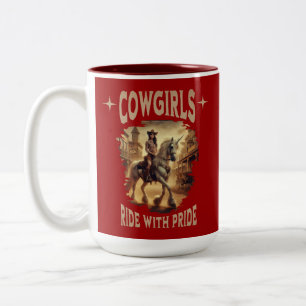 Caneca De Café Em Dois Tons Vovós andam de orgulho num Unicórnio