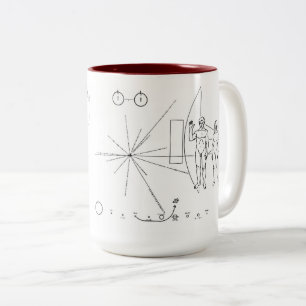 Caneca De Café Em Dois Tons Voyager Pioneer Mug