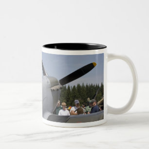 Caneca De Café Em Dois Tons WA, reunião de Arlington, Arlington, segunda