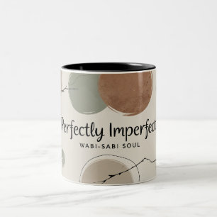 Caneca De Café Em Dois Tons Wabi-Sabi Soul Mug