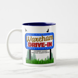 Caneca De Café Em Dois Tons Wareham Drive-In Coffee Mug