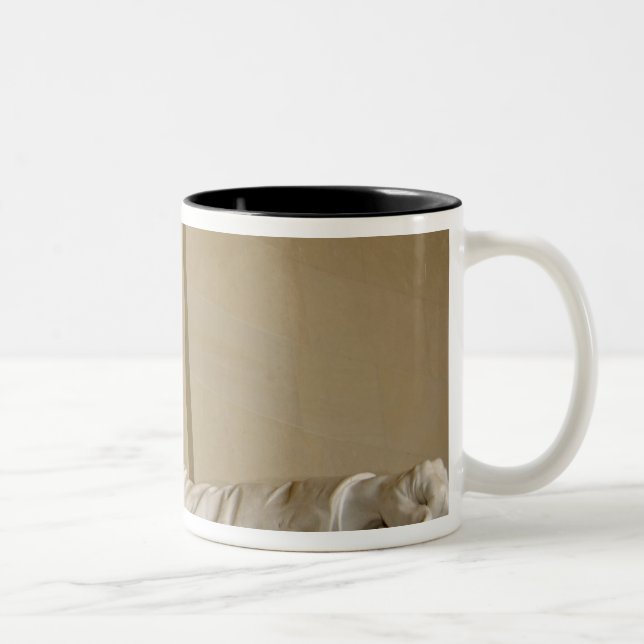Caneca De Café Em Dois Tons Washington, DC, Memorial Lincoln (Direita)