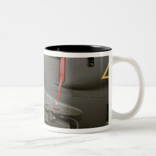 Caneca De Café Em Dois Tons Washington, Olympia, airshow militar. 8