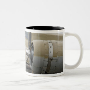 Caneca De Café Em Dois Tons Washington, Olympia, show aéreo militar. 2