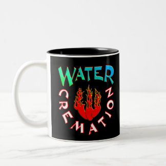 CANECA DE CAFÉ EM DOIS TONS WATER CREMATION - AQUAMATION