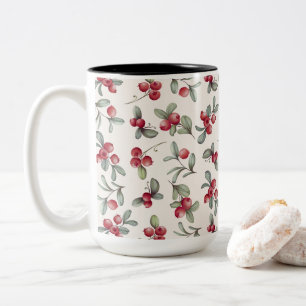 Caneca De Café Em Dois Tons Watercolor BeauLinda Design de Amorango