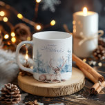 Caneca De Café Em Dois Tons Watercolor Christmas Winter Wonderland<br><div class="desc">Aproveite as suas bebidas de Natal favoritas com a nossa água natalina Wonderland Wonderland. Esta caneca maravilhosamente projetada apresenta uma serena cor d'água, cena maravilhosa de inverno, cheia de árvores cobertas de neve e céus gelados, trazendo um toque de magia festiva a cada gole. O design de cor de dois...</div>