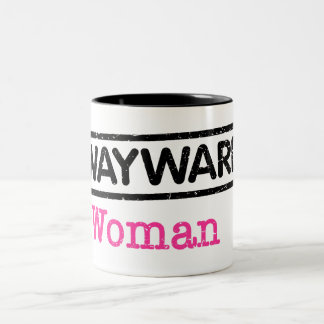 Caneca De Café Em Dois Tons Wayward Woman Coffee Mug