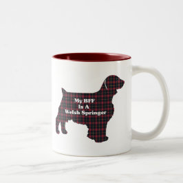 Caneca De Café Em Dois Tons Welsh Springer SPANIEL BFF