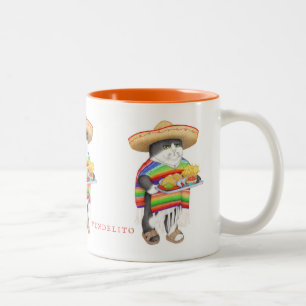 Caneca De Café Em Dois Tons WENDELITO Laranja De Dois Toneladas