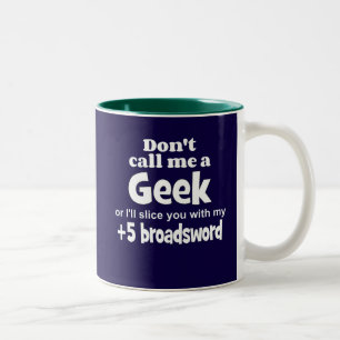 Caneca De Café Em Dois Tons Wf de senha de Geek