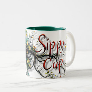 Caneca De Café Em Dois Tons Whimspy Sippy Cup Nature Mug
