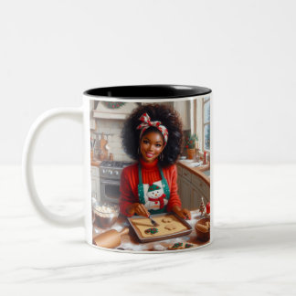 Caneca De Café Em Dois Tons "Whisk, Sip, Slay" Baking