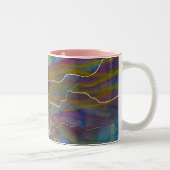 Caneca De Café Em Dois Tons Whisps de Sun (Direita)