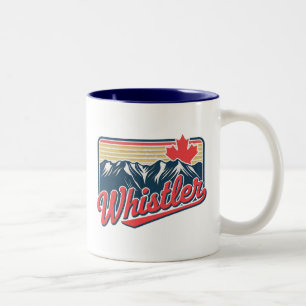 Caneca De Café Em Dois Tons Whistler BC Canada