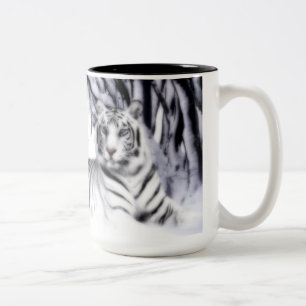 Caneca De Café Em Dois Tons WhiteTiger