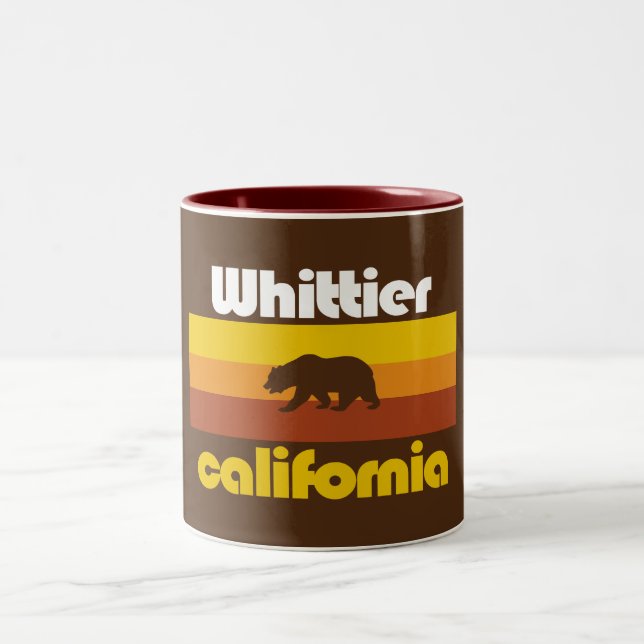 Caneca De Café Em Dois Tons Whittier, Califórnia (Centro)