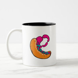 Caneca De Café Em Dois Tons Wiener estranho