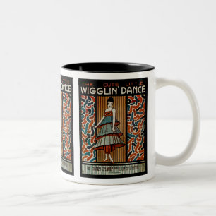 Caneca De Café Em Dois Tons Wigglin Dance