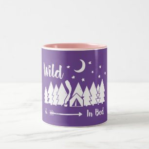 Caneca De Café Em Dois Tons Wild In Bed