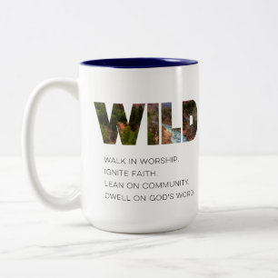 Caneca De Café Em Dois Tons WILD Zion Coffee Mug