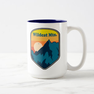 Caneca De Café Em Dois Tons Wildcat Mountain New Hampshire Sunrise