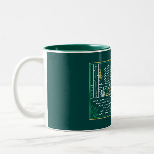 Caneca De Café Em Dois Tons Wildcome Home 2