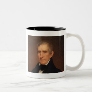 Caneca De Café Em Dois Tons William Henry Harrison