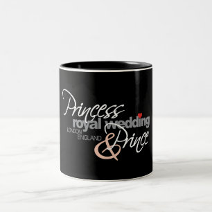 Caneca De Café Em Dois Tons William & Kate Royal Wedding