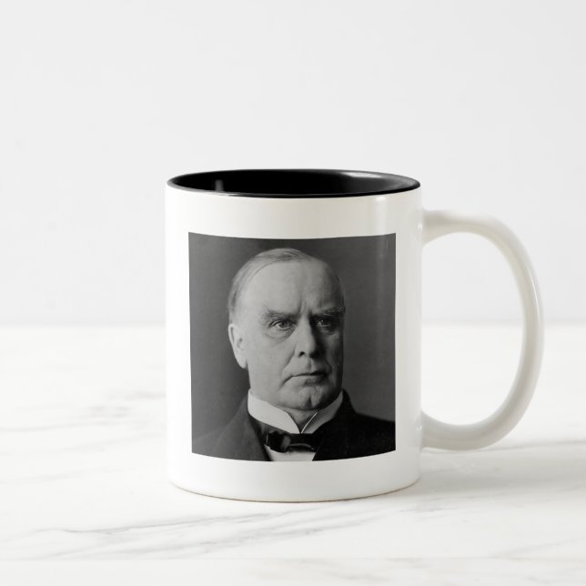 Caneca De Café Em Dois Tons William Mckinley 25 (Direita)