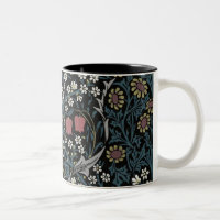 William Morris Blackthorn Floral Art Nouveau