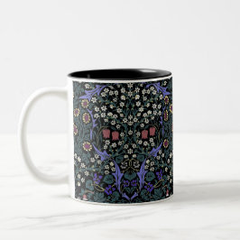 Caneca De Café Em Dois Tons William Morris Blackthorn Victorian Wallpaper