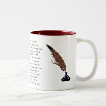 William Shakespeare Sonnet 31 Coffee Mug de dois t