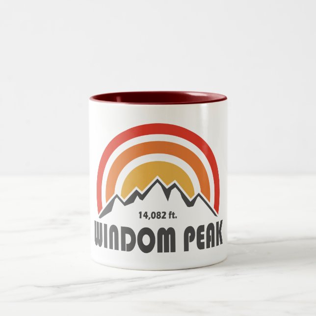 Caneca De Café Em Dois Tons Windom Peak (Centro)