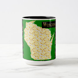 CANECA DE CAFÉ EM DOIS TONS WISCONSIN
