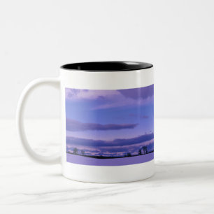 Caneca De Café Em Dois Tons Wisconsin North, Sundown